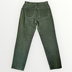 Wrangler for Women Vintage Hunter Green Mom Jeans 28” Waist High Rise